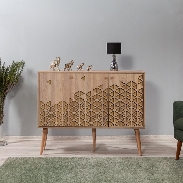 Hanah Home Mega - 120 Consola Roble Sonoma Hanah Home Mega - 120 Consola Roble Sonoma